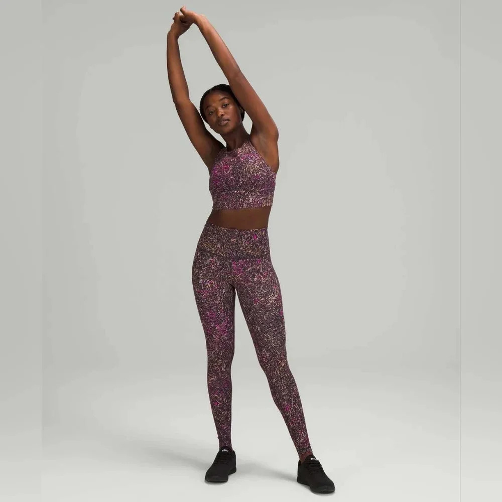 Lululemon Wunder Train High-Rise Tight 28"Topography Multi